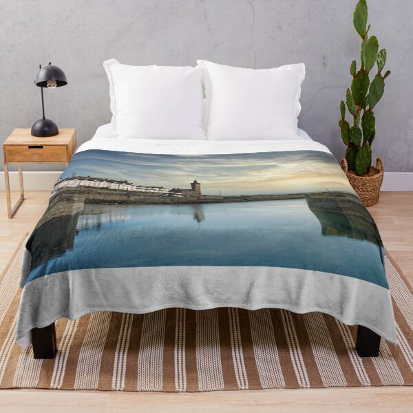 Item preview, Porthleven  Cornwall Clock tower at sunset,Porthleven Harbour  designed and sold by kathleenjean.