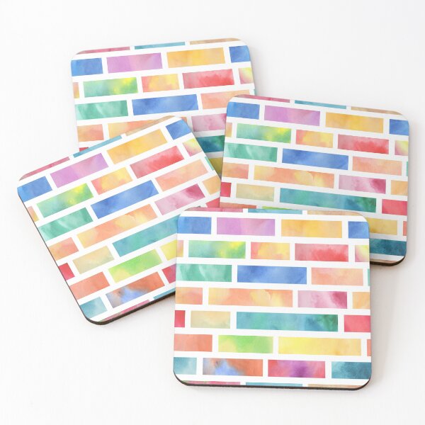Item preview, watercolor, multicolor, stripes, rainbow, abstract, pride designed and sold by bertiescrochu.