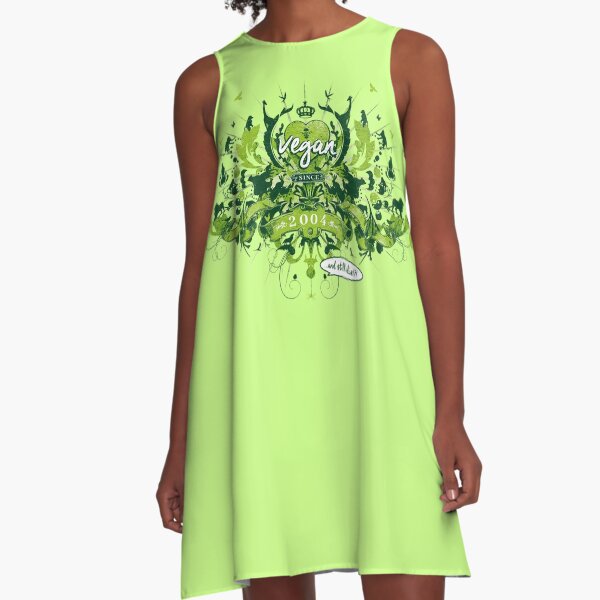 VEGAN SINCE 2004* ...and still alive!?! A-Linien Kleid