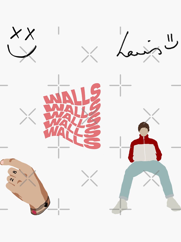 "LT Walls Sticker Pack" Sticker for Sale by pinkhives Redbubble