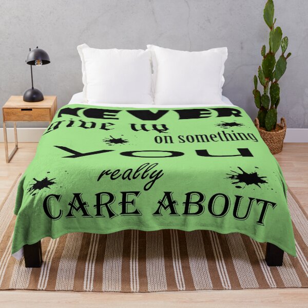 Item preview, never give up on something you really care about designed and sold by omy-jozef.