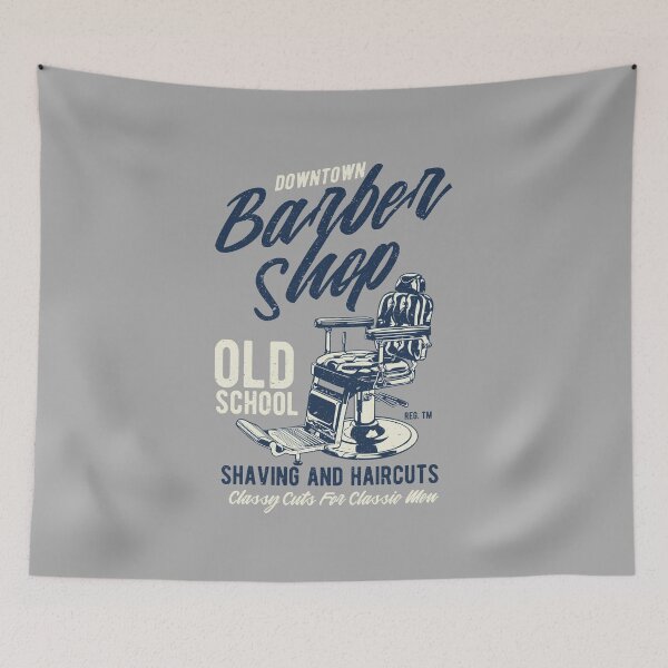 Item preview, Downtown Old School Barber Shop designed and sold by wkyip79.