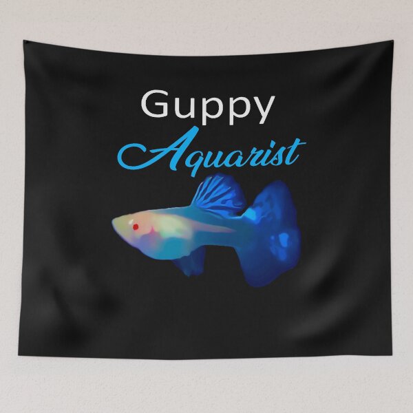 Item preview, Blue Guppy Aquarist Shirt designed and sold by GFishy.