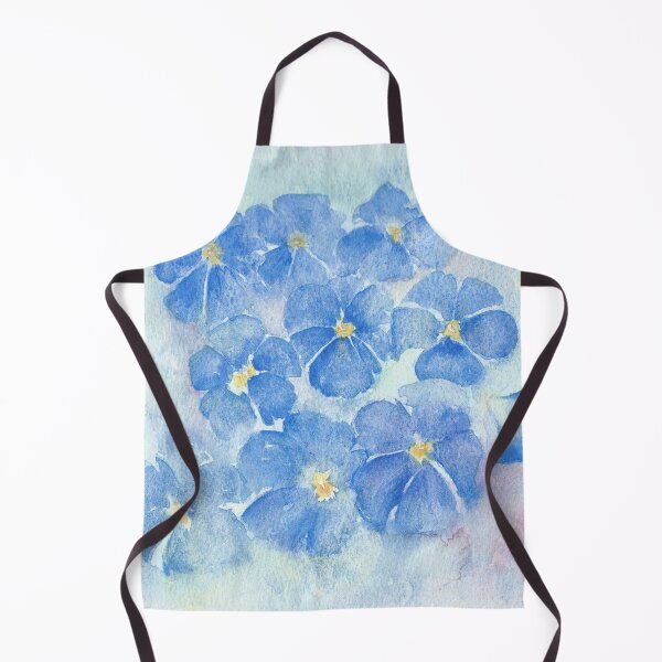 Item preview, Blue Flowers Watercolour Painting - Morning Glory designed and sold by jayne gaze.