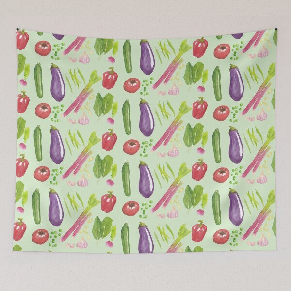 Item preview, Watercolor veggies designed and sold by thecolorpantry.