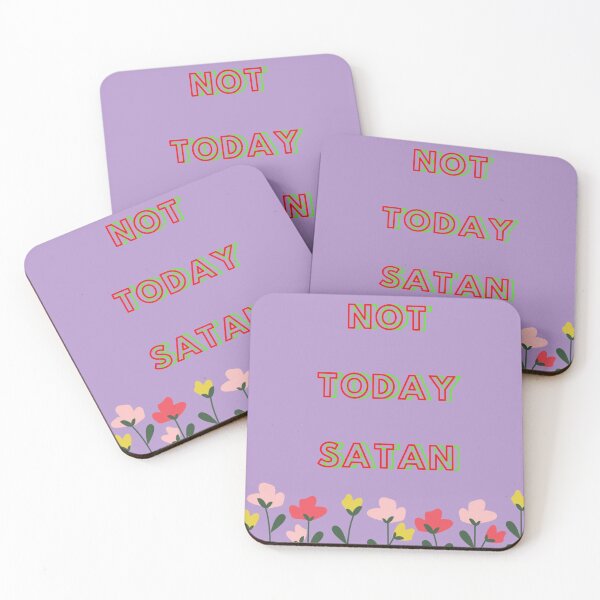 Item preview, No hoy Satanás designed and sold by PercyStPrints.