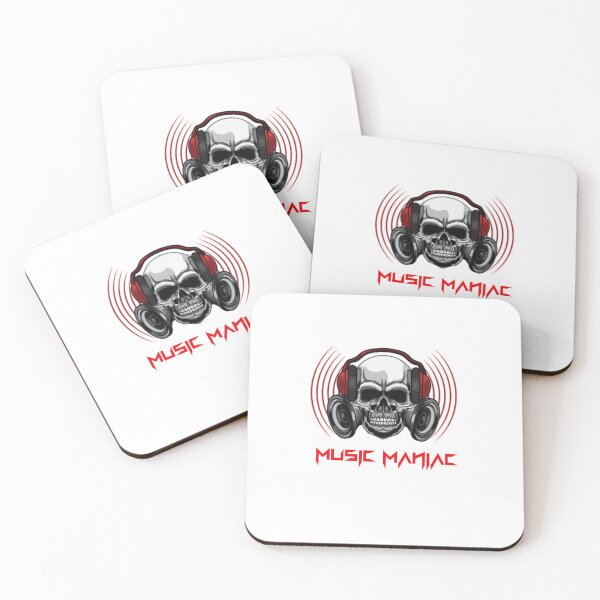 Item preview, Music Maniac print for hardcore music lovers designed and sold by Sonia dutta_art.