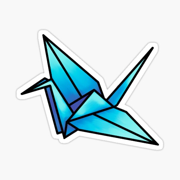 Item preview, Blue Paper Crane designed and sold by arinoiro.
