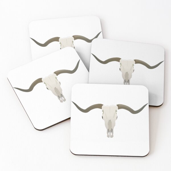 Item preview, longhorn skull designed and sold by binti163.