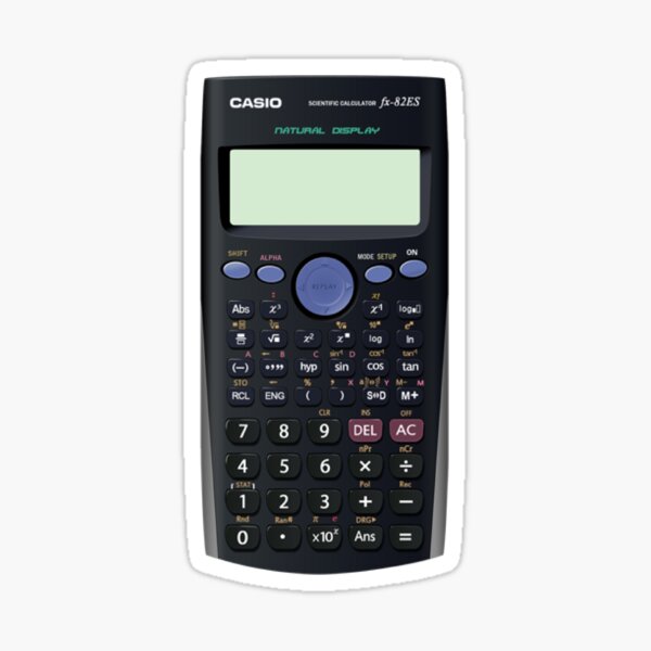 Casio Calculator Stickers Redbubble
