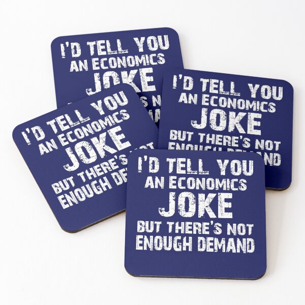 Item preview, Funny Economics Economist Gift Distressed Typography - Economics Teacher or Student  - I'd Tell You An Economics Joke designed and sold by niftee.