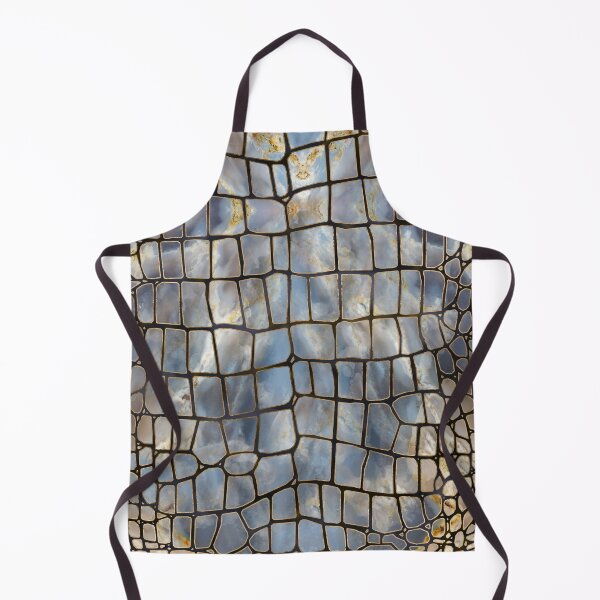 Item preview, Faux Crocodile texture marble and gold designed and sold by k9printart.