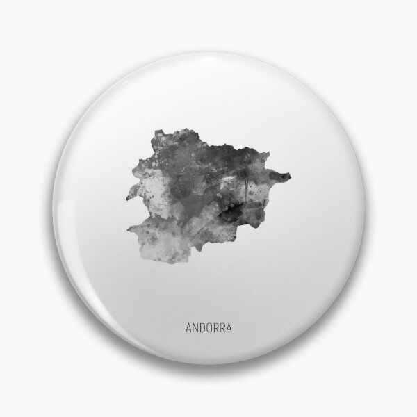 Item preview, Andorra Watercolor Map designed and sold by ArtPrints.