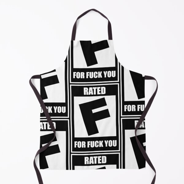 Item preview, Rated F For Fuck You designed and sold by Good-Looking Corpse.