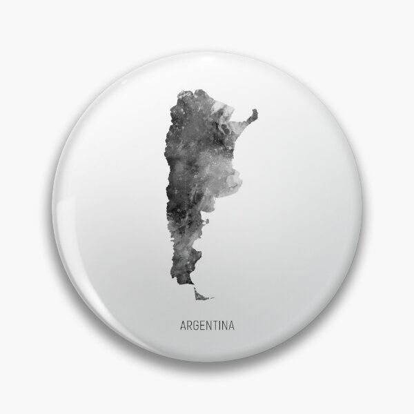 Item preview, Argentina Watercolor Map designed and sold by ArtPrints.