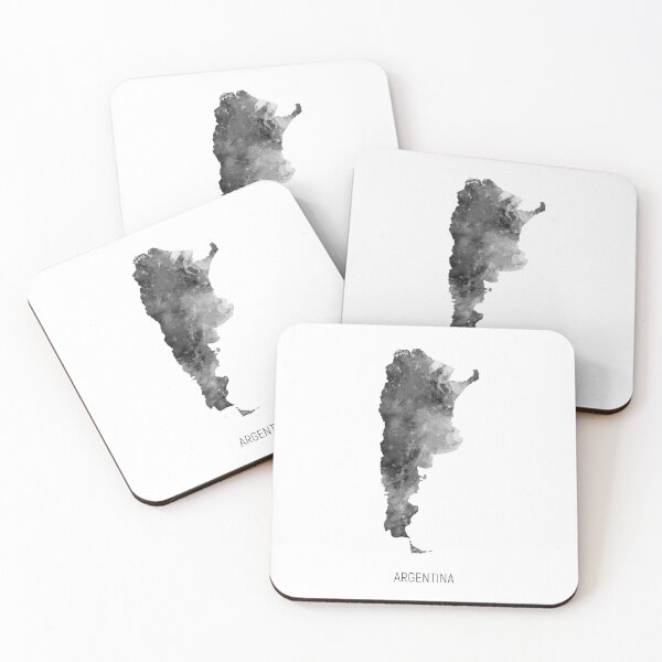 Item preview, Argentina Watercolor Map designed and sold by ArtPrints.