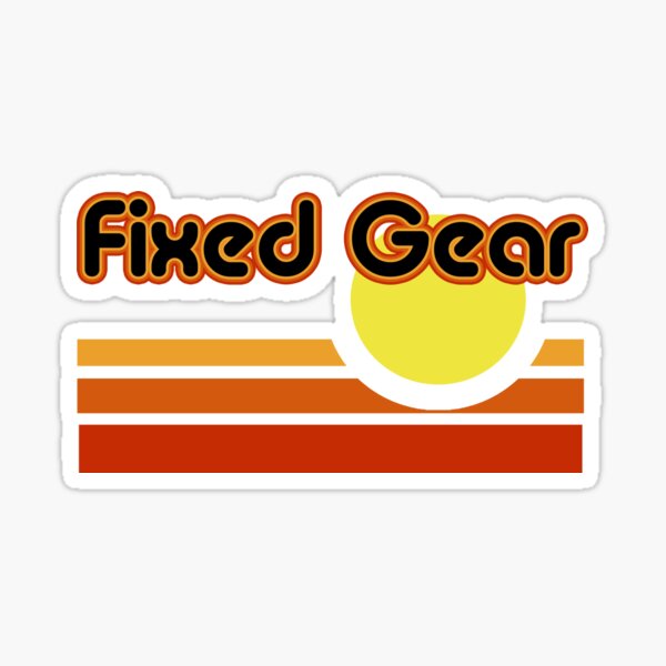 Item preview, Fixed Gear Sunset designed and sold by The Worlds Okayest Painter!.