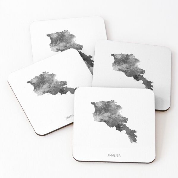 Item preview, Armenia Watercolor Map designed and sold by ArtPrints.