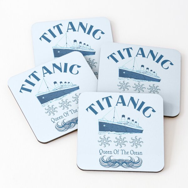 Item preview, Titanic Queen Of The Ocean Sinking Vintage Cruise Ship Atlantic Voyage  designed and sold by TopTeeShop.