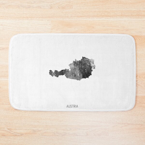 Item preview, Austria Watercolor Map designed and sold by ArtPrints.