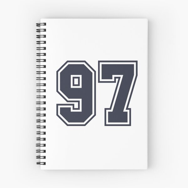 Item preview, 97 Sports Number Ninety-Seven designed and sold by HelloFromAja.