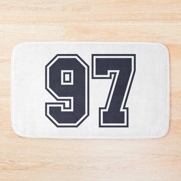 Item preview, 97 Sports Number Ninety-Seven designed and sold by HelloFromAja.