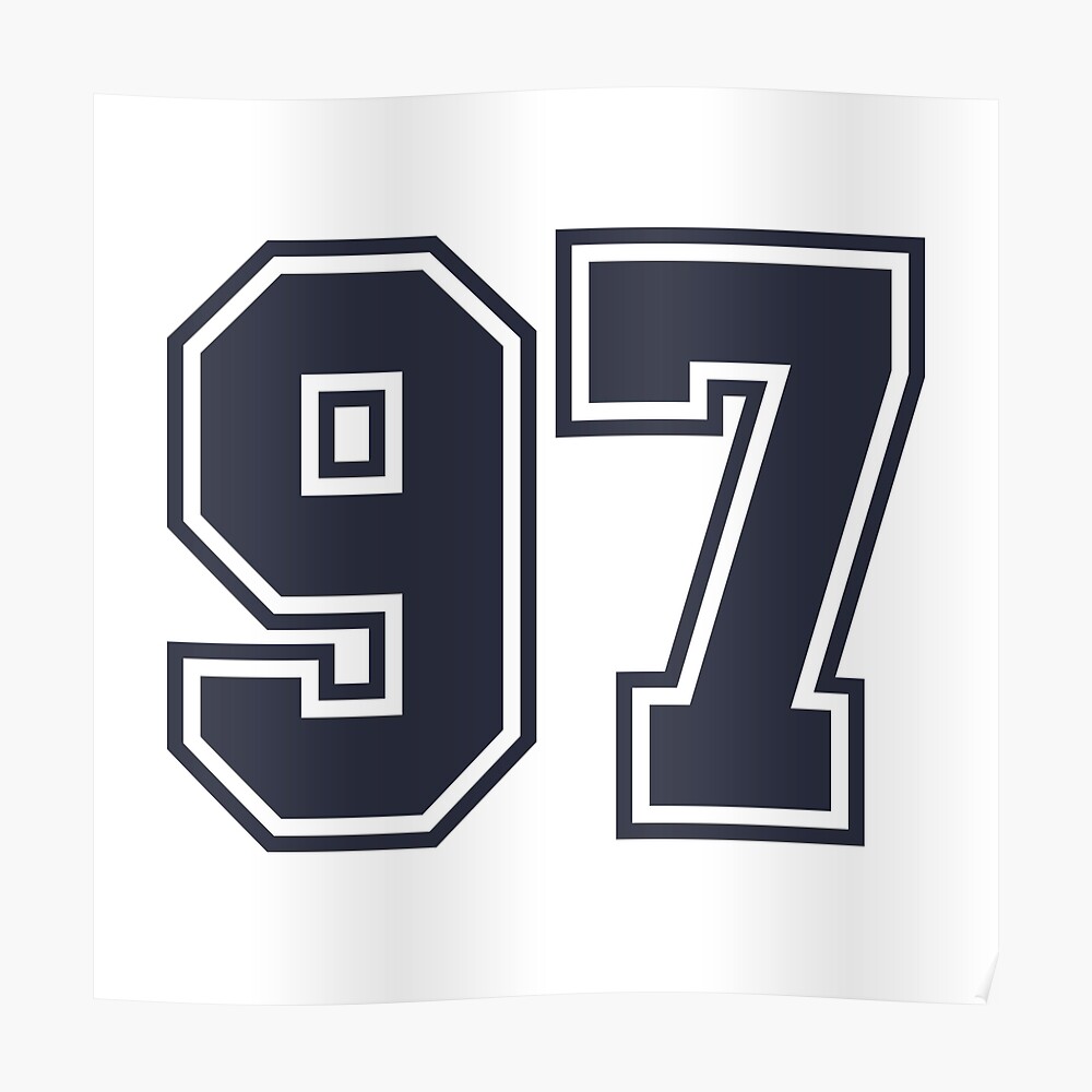 27 Sports Number Twenty-Seven Sticker for Sale by HelloFromAja