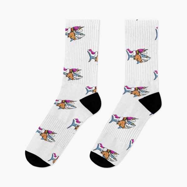 Item preview, Unicorn Riding Ocean Shark designed and sold by underheaven.