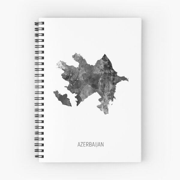 Item preview, Azerbaijan Watercolor Map designed and sold by ArtPrints.