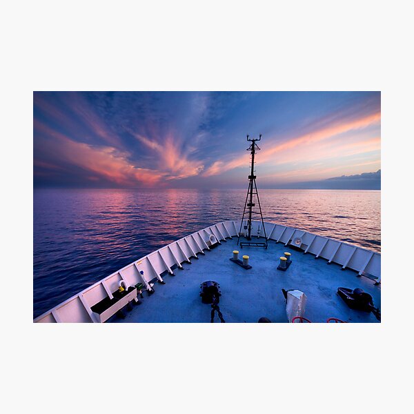 Sunset Sailing Photographic Print