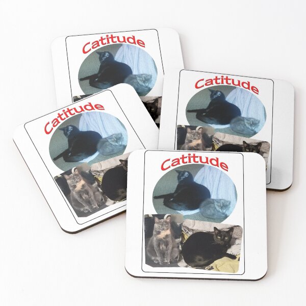 Item preview, Cattitude designed and sold by Sharon Schwalbe.