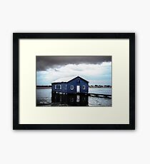 Crawley Boatshed Framed Print