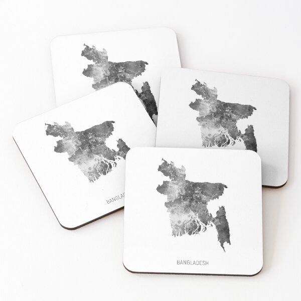 Artikelvorschau, Bangladesh Watercolor Map entworfen und verkauft von ArtPrints.
