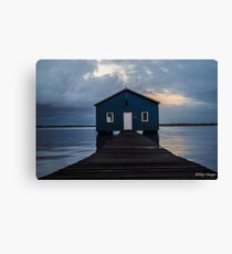 Crawley Boatshed Canvas Print