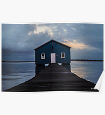 Crawley Boatshed Poster