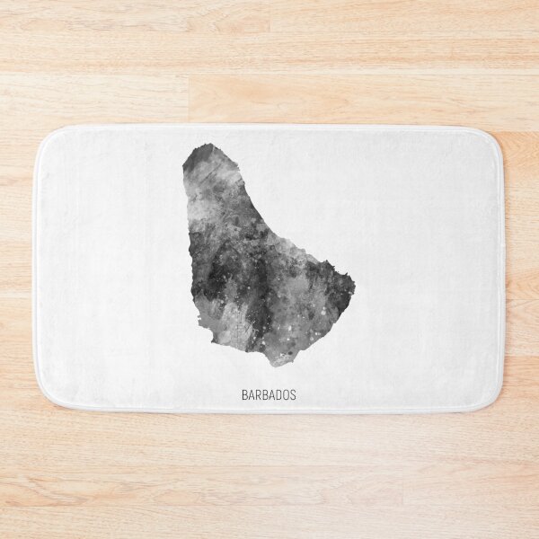 Item preview, Barbados Watercolor Map designed and sold by ArtPrints.