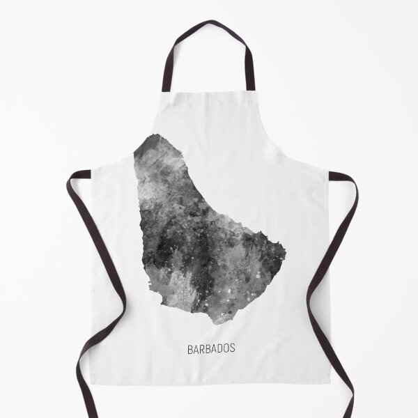 Item preview, Barbados Watercolor Map designed and sold by ArtPrints.