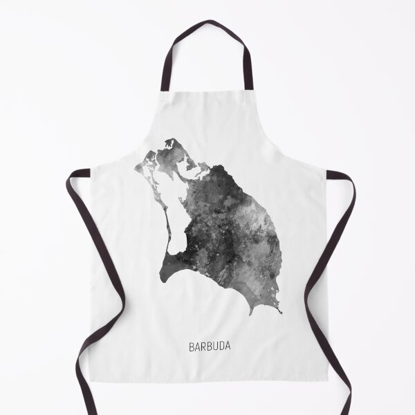 Item preview, Barbuda Watercolor Map designed and sold by ArtPrints.