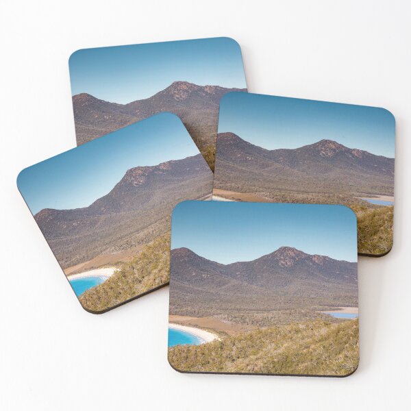 Item preview, Wineglass Bay and mountains Tasmania designed and sold by Martin Berry Photography.