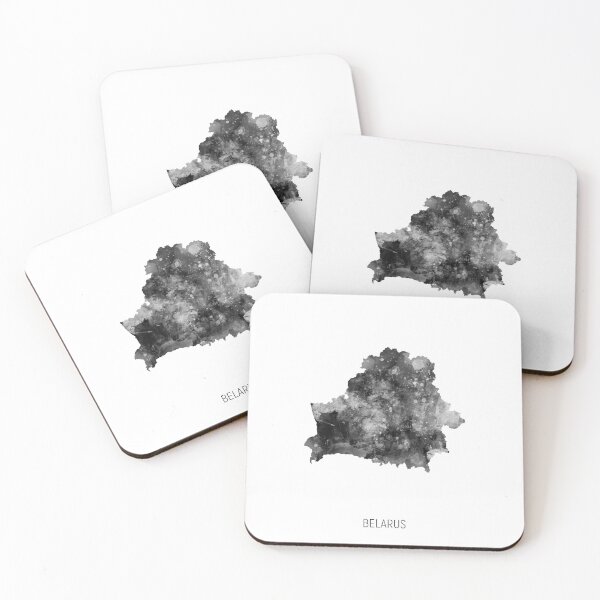 Item preview, Belarus Watercolor Map designed and sold by ArtPrints.