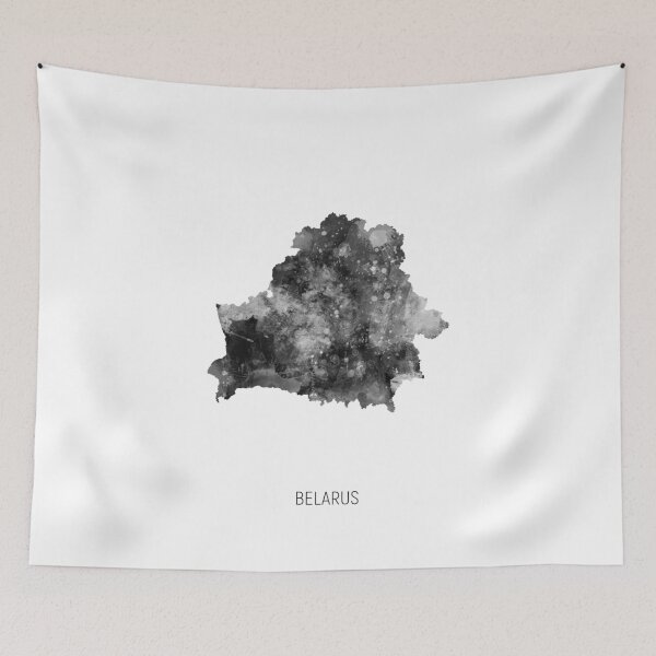 Item preview, Belarus Watercolor Map designed and sold by ArtPrints.