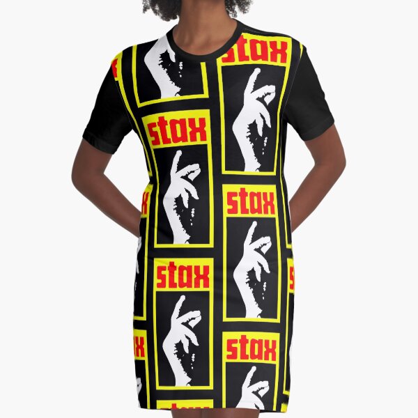 Stax Mask Graphic T-Shirt Dress