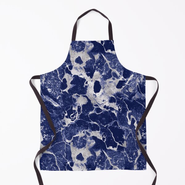 Item preview, Beautiful Blue and Silver Marble Design Pattern designed and sold by ferdspod.