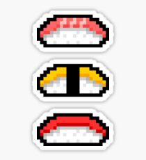 Pixel Nigiri Sushi Sticker