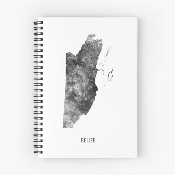 Item preview, Belize Watercolor Map designed and sold by ArtPrints.