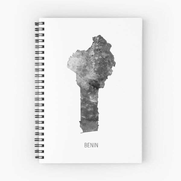 Item preview, Benin Watercolor Map designed and sold by ArtPrints.