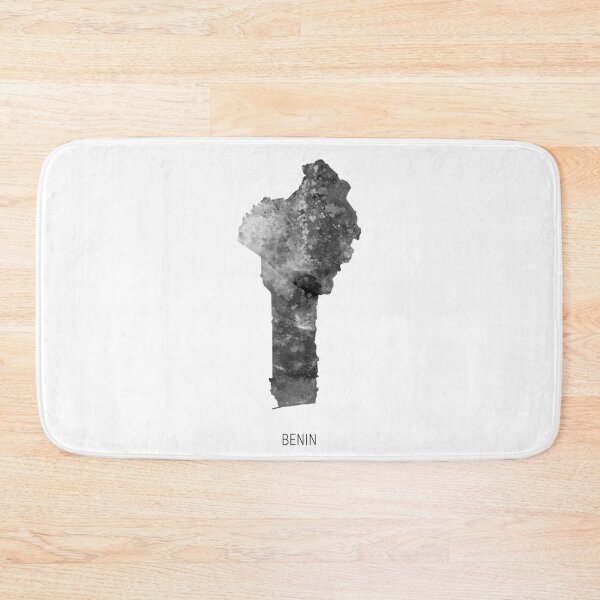 Item preview, Benin Watercolor Map designed and sold by ArtPrints.