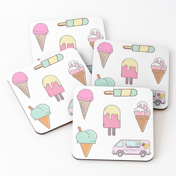 Item preview, ice cream stickers pack designed and sold by Yaara-zer.