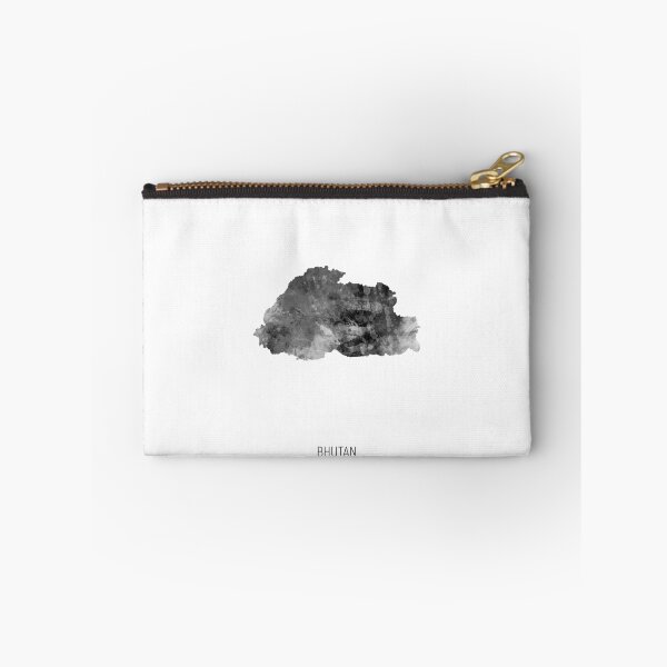 Item preview, Bhutan Watercolor Map designed and sold by ArtPrints.