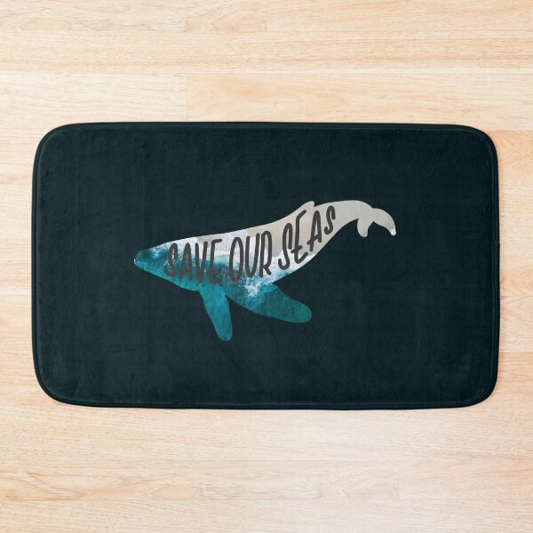 Item preview, Save Our Seas | Whale Silhouette & Beach Image designed and sold by CarlosAlberto.